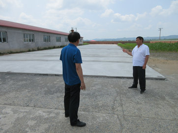 柳河县孤山子镇十里香农机专业合作社农机具库棚建设项目进展顺利(图文)